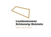 Schwarz goldenes Logo der Landesmuseen Schleswig-Holstein