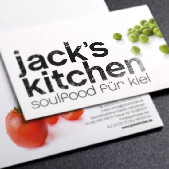 Visitenkarte von jacks Kitchen