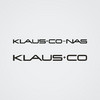 Das Klaus und Co Logo mit schwarzer Schrift