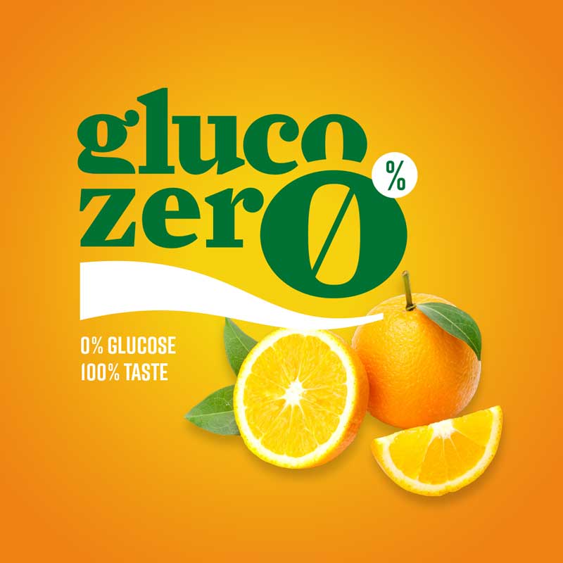Werbung mit Orangen von Glucozero