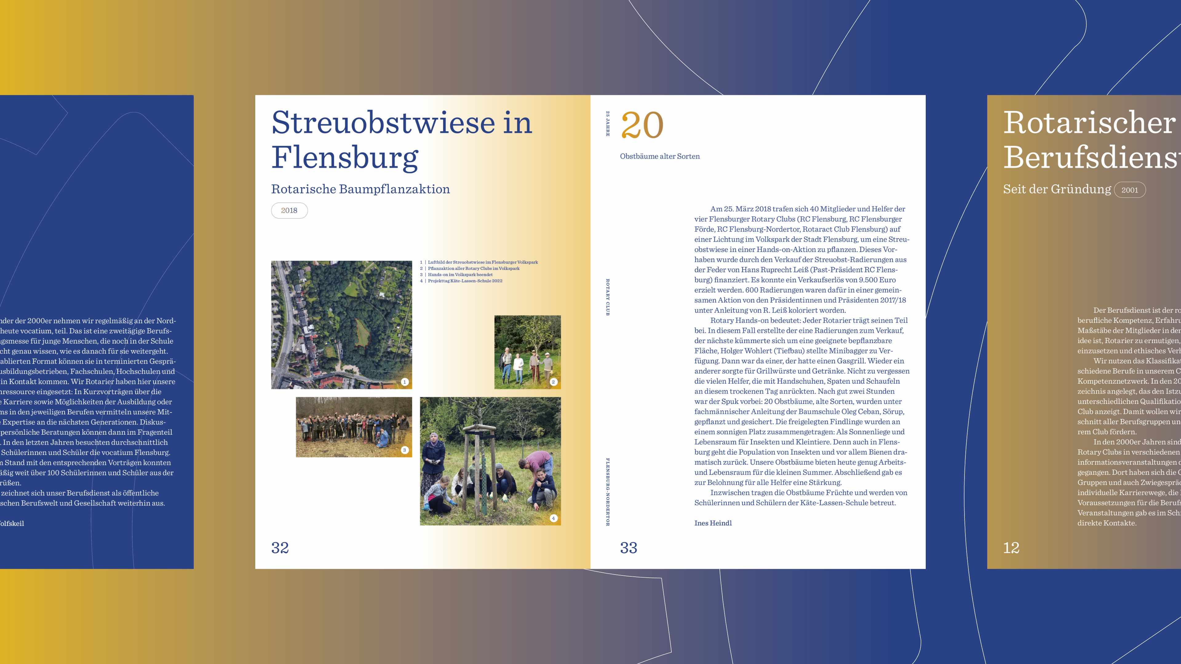 Artikel im Magazin über die Streuobstwiese in Flensburg