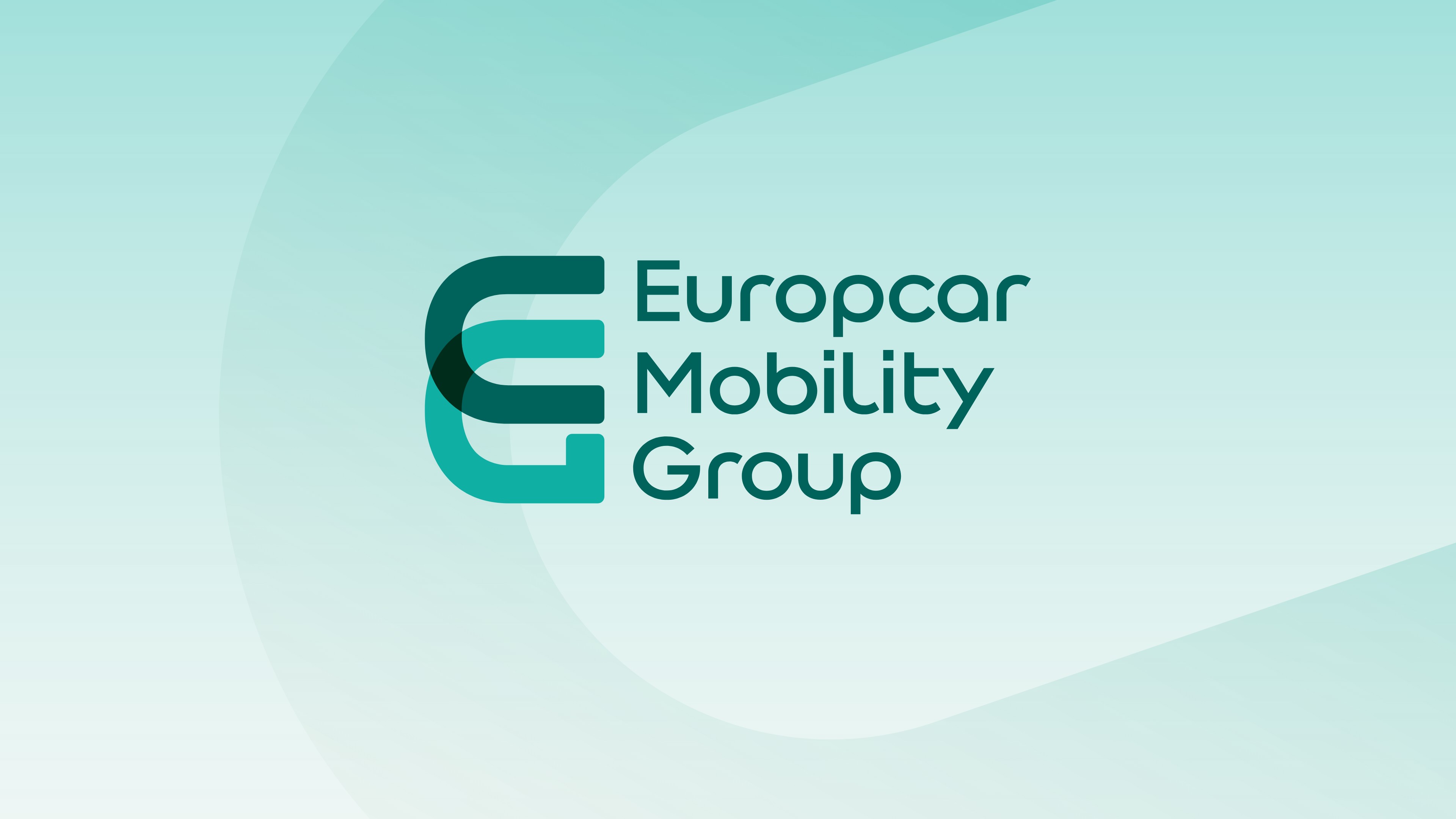 Ein grünes Logo von Europcar Mobility Group
