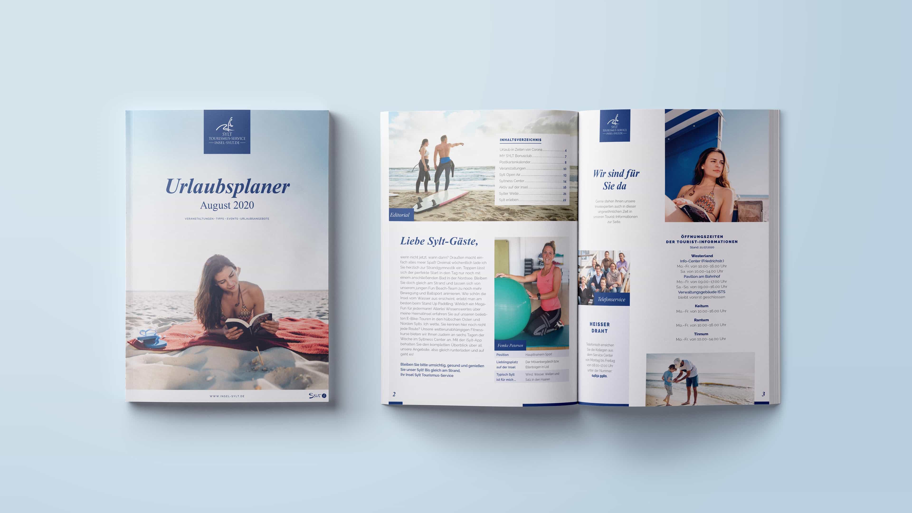 Das Urlaubsplaner Magazin 2020 von Sylt Tourismus