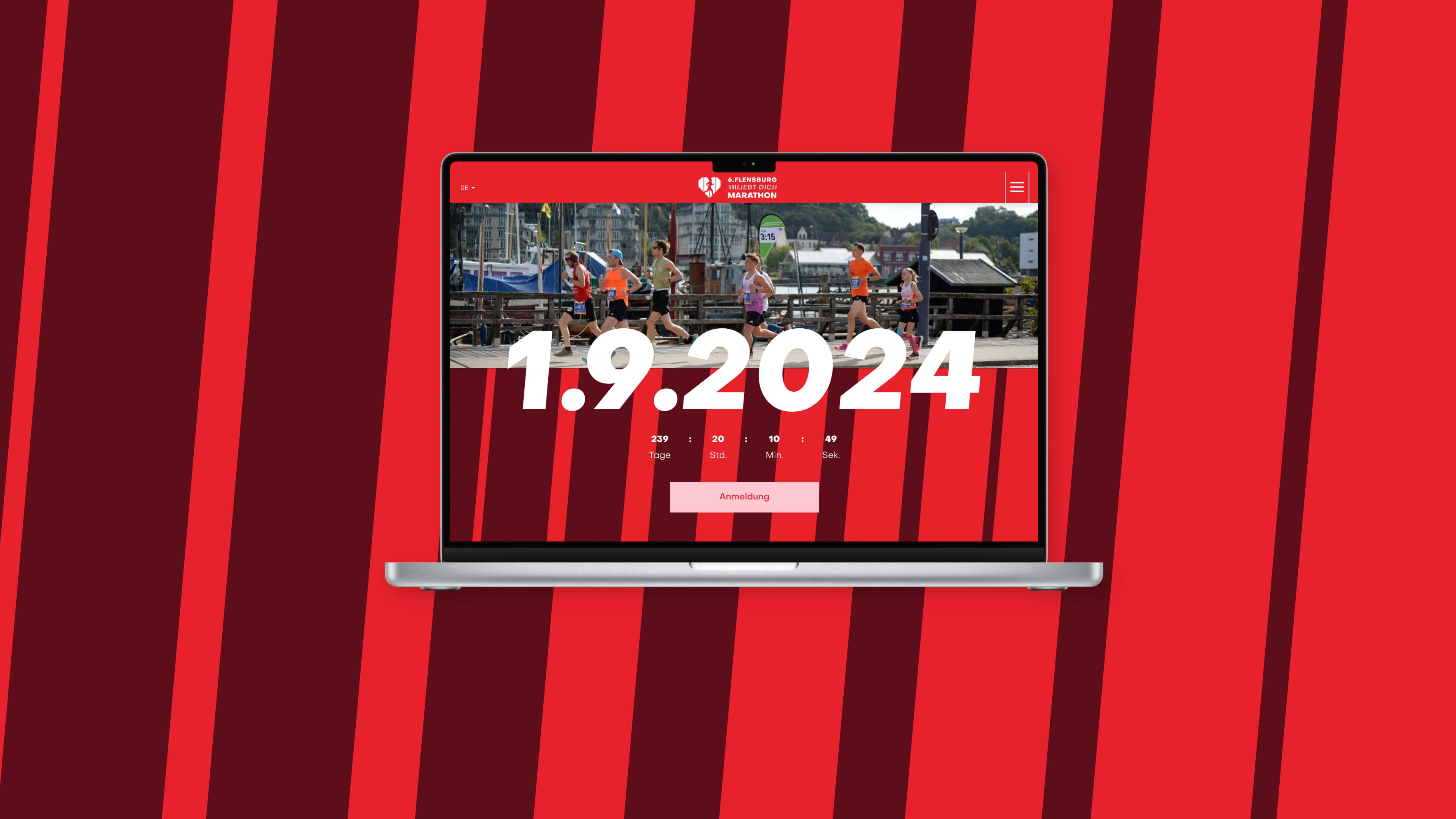 Am 1.9.2024 findet der nächste Flensburger Marathon statt
