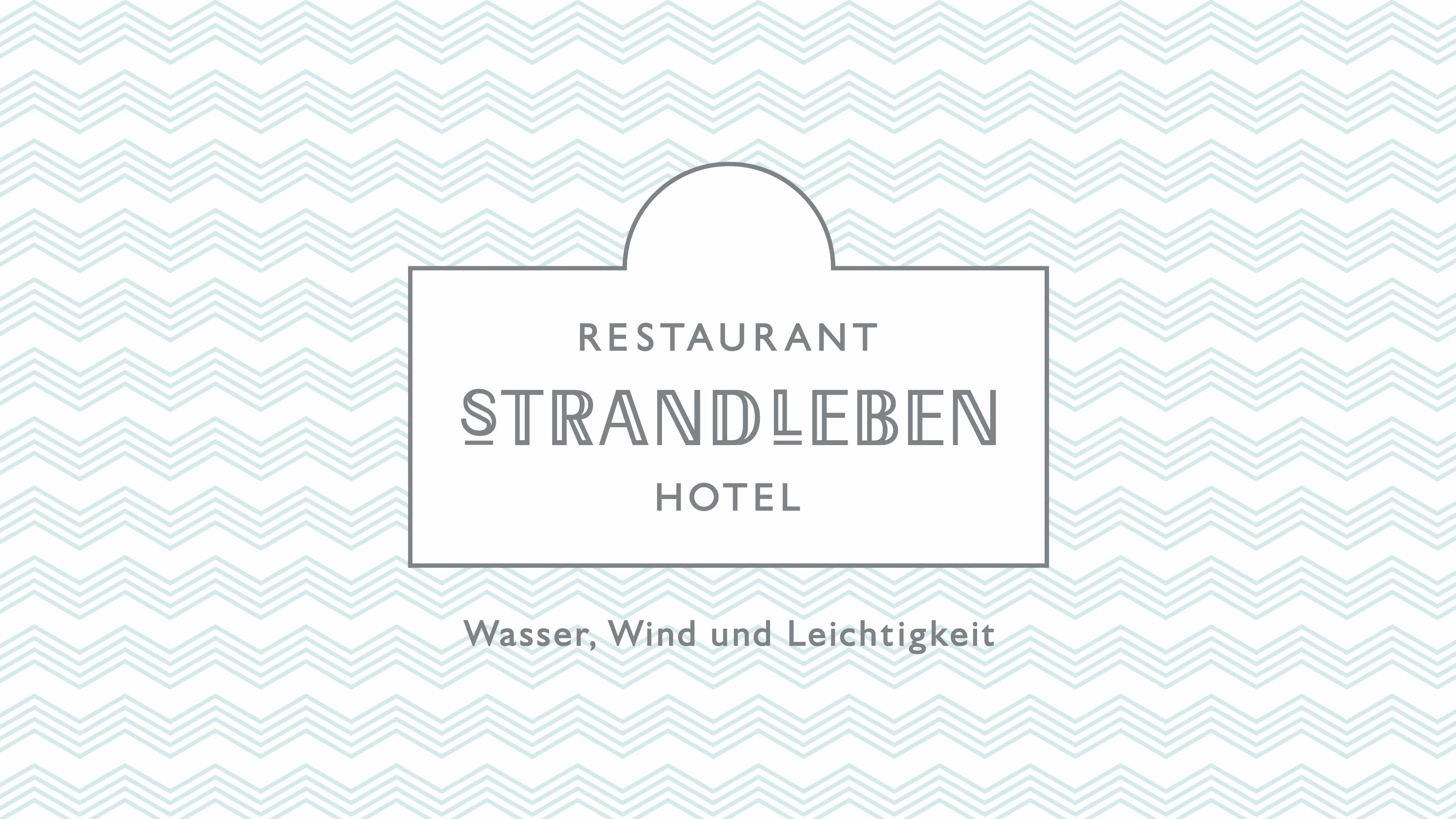 Türkises Strandleben Logo