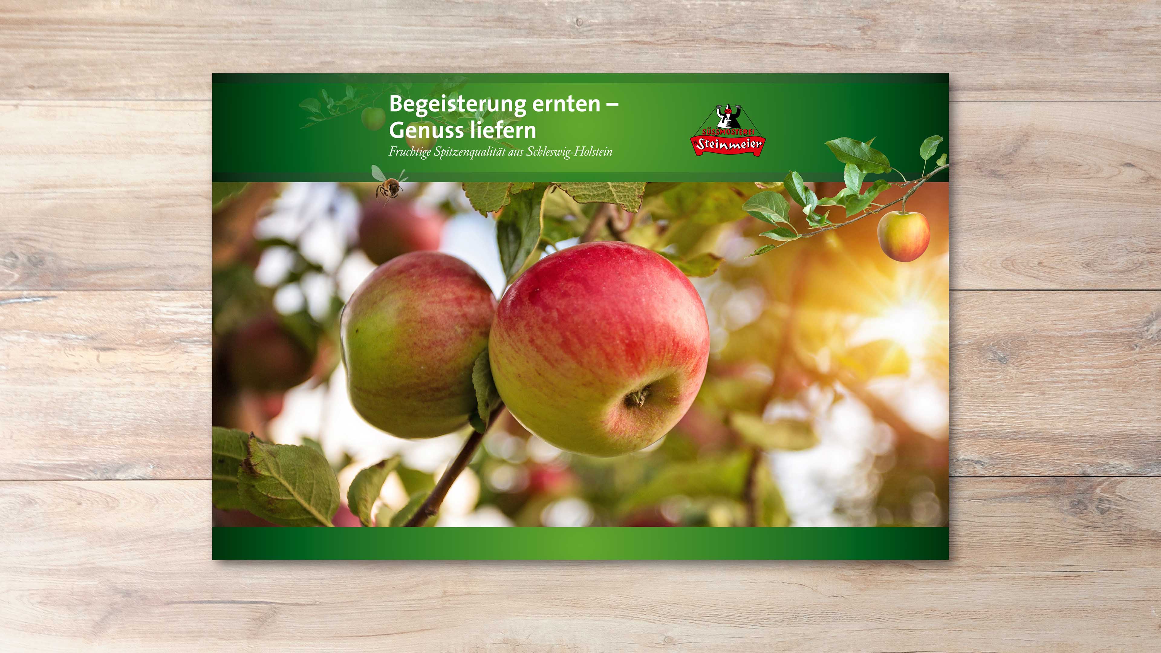 Headerbild mit Äpfeln der Steinmeier Homepage