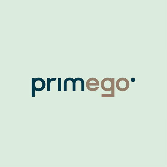 Grünes Primego Logo