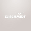 Weißes CJ Schmidt Logo auf grau