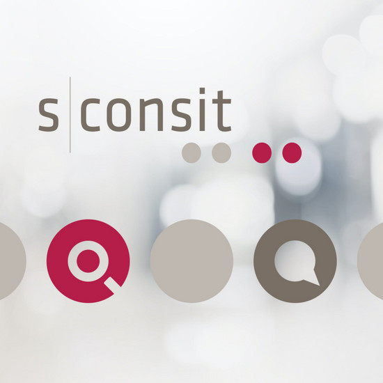 s consit logo mit drei runden Kreisen