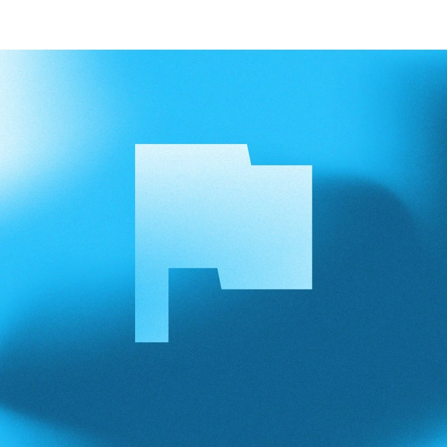 h2_einblicke_servicequalitaet_teaser_02.jpg Grafik hellblaue Fahne auf mittelblauem Hintergrund