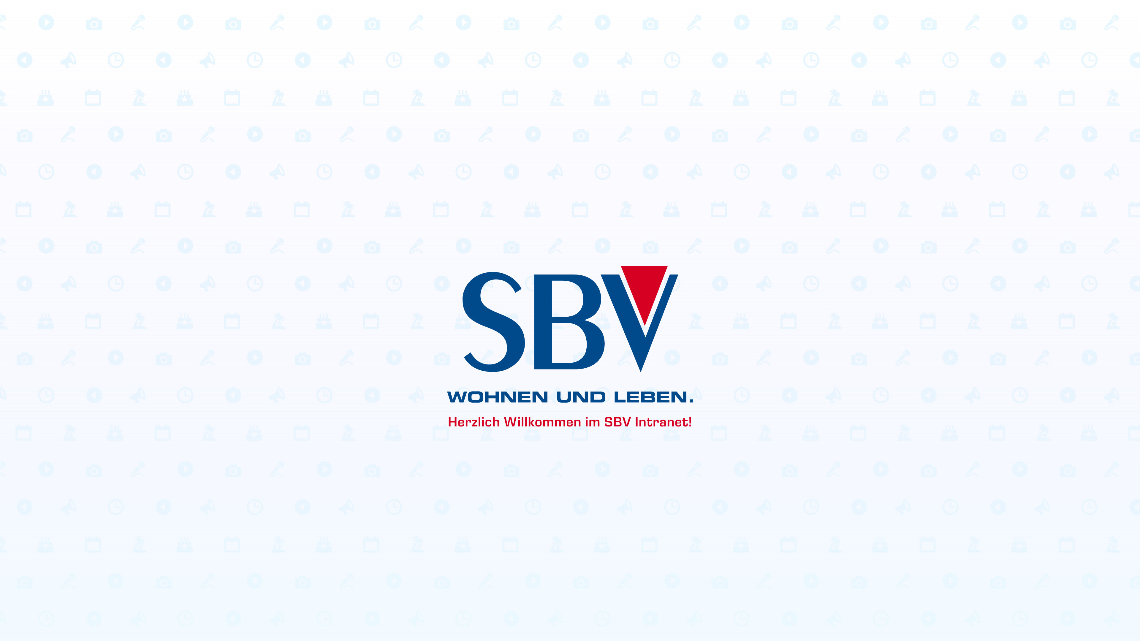 SBV Logo mit blauer Schrift