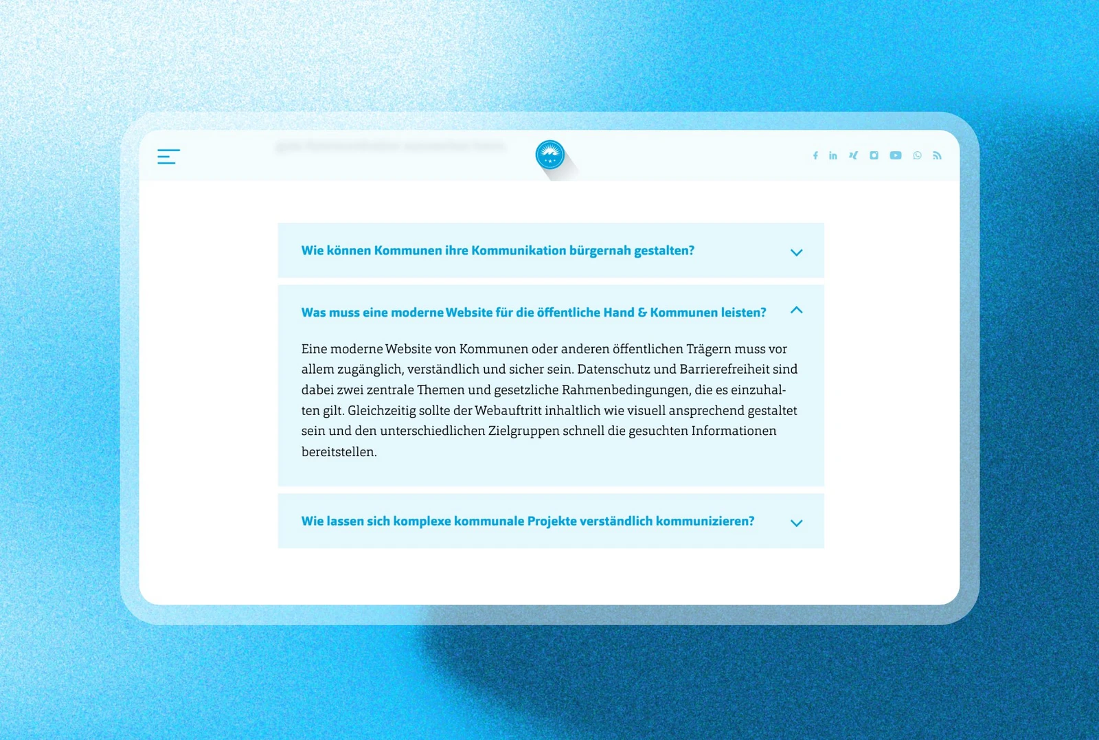 h2_ki-sichtbarkeit_teaser_10.jpg Screenshot einer FAQ Frage von Hochzwei