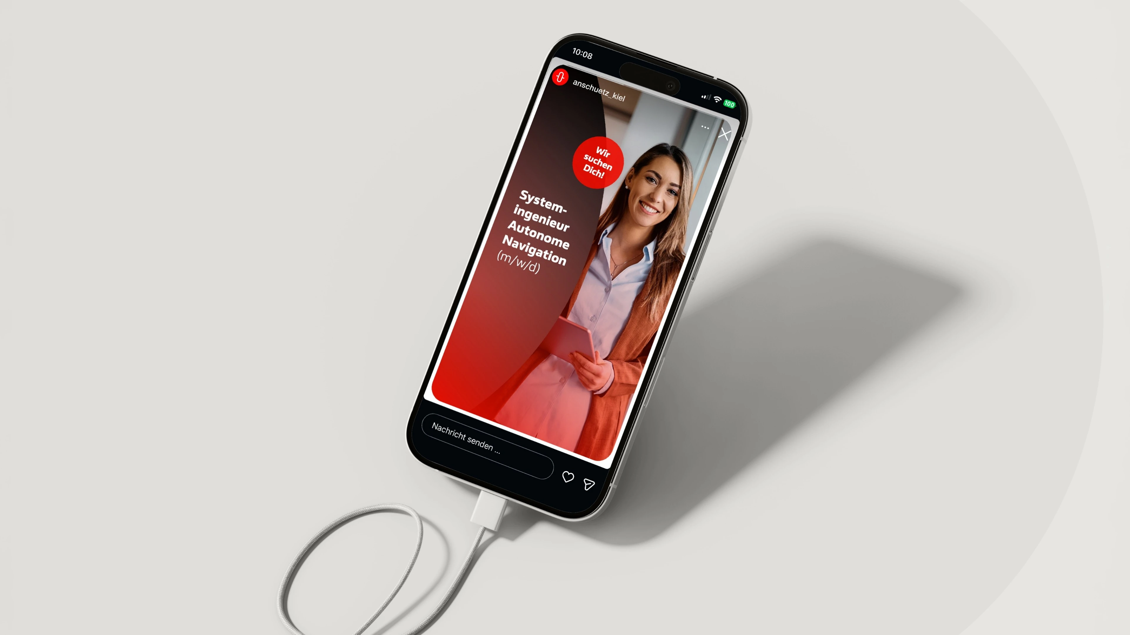 h2_raya_slider_02.jpg Smartphone mit einer Anschütz Stellenanzeige