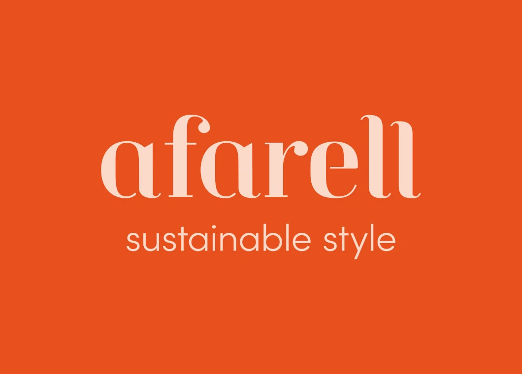 Afarell Logo mit rotem Hintergrund
