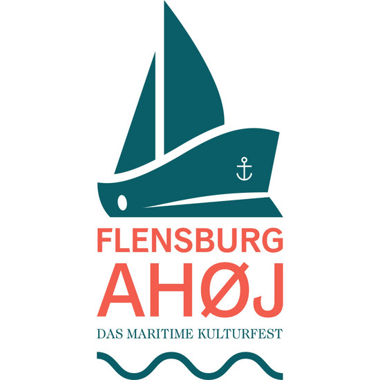 Flensburg ahoi Logo in grün rot
