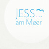 Jess am Meer Logo mit einer gemalten Möwe