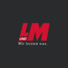 Rotes Logo von L und M