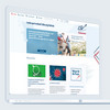 Landessportverband Homepage in Desktop Ansicht