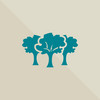 Drei Grüne Bäume des Waldschlösschen Logos