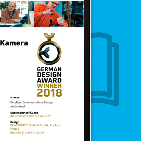 Urkunde German Design Award 2018