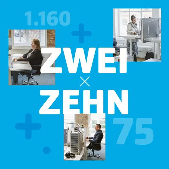 Zwei x zehn: 4 Bilder aus dem HOCHZWEI-Alltag und relevante Zahlen
