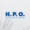 Logo von HPO mit Händen als underlay
