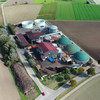 Luftbild eines Bosbüller Bauernhofes