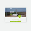 Homepage von Bosbüll Energie mit einem großen Headerbild