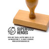 Superfood heroes Holzstempel