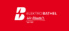 Rotes Logo von Elektro Bathel