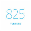 Turbinenanzahl auf weißem Hintergrund