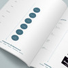Blick ins Design Manual zeigt die Farbcodes für ein Grau-Blau