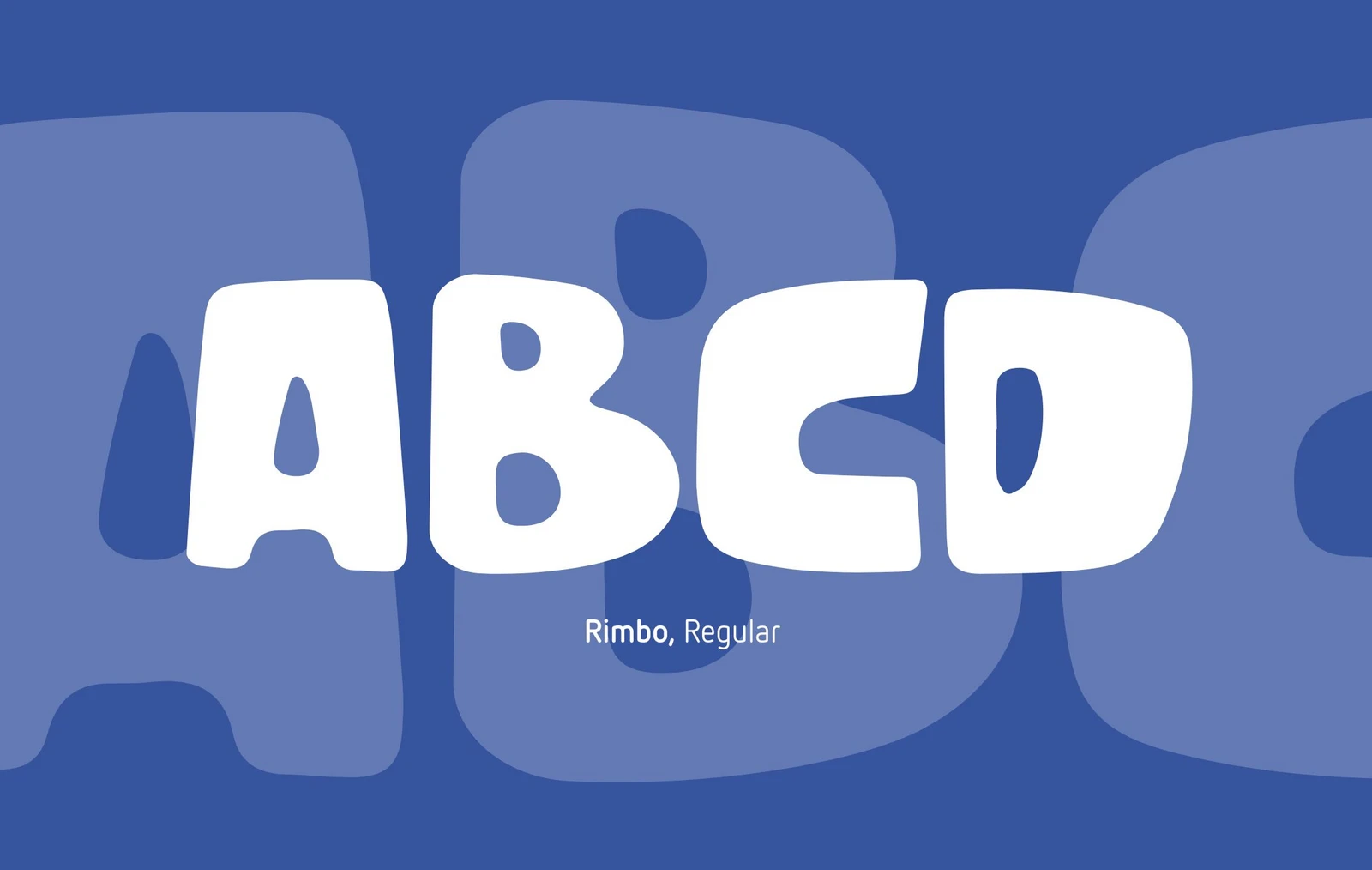 Die neue Schriftart Rimbo, regular
