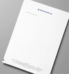 Weißes Papier mit Hartmann AG Logo