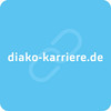 URL diako-karriere.de vor hellblauem Hintergrund