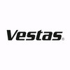 weiß schwarzes Vestas Logo