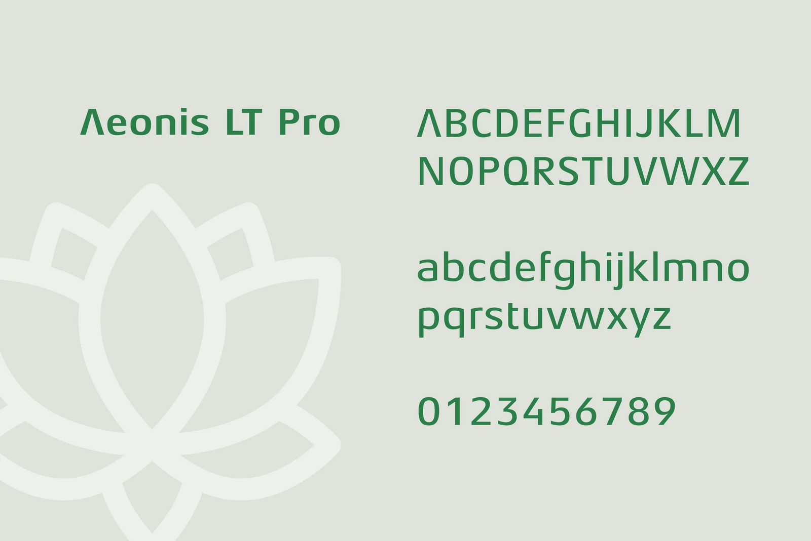 Grünes Alphabet der Stadtwerke