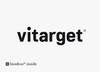 Schwarz weißes Logo von Vitarget