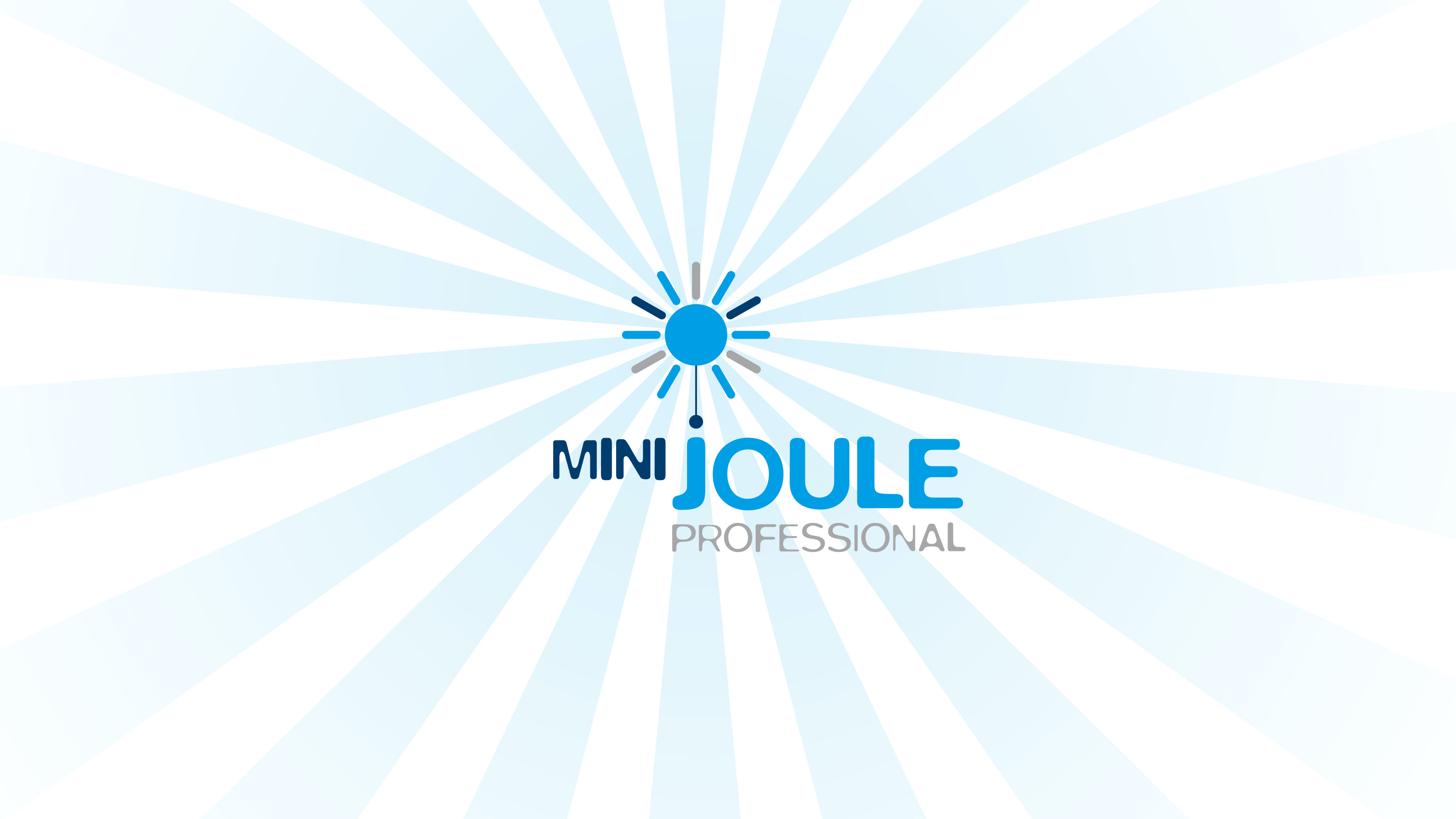 Blaues Logo von Mini Joule
