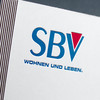 SBV Logo auf weißem Papier