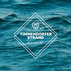 Logo vom Timmendorfer Strand mit Meer als Underlay