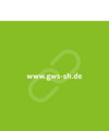 Grüne Kachel mit der URL von GWS