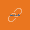Georg C URL auf einem orangenem Hintergrund