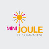 Mini Joule Logo mit einer gelben Sonne