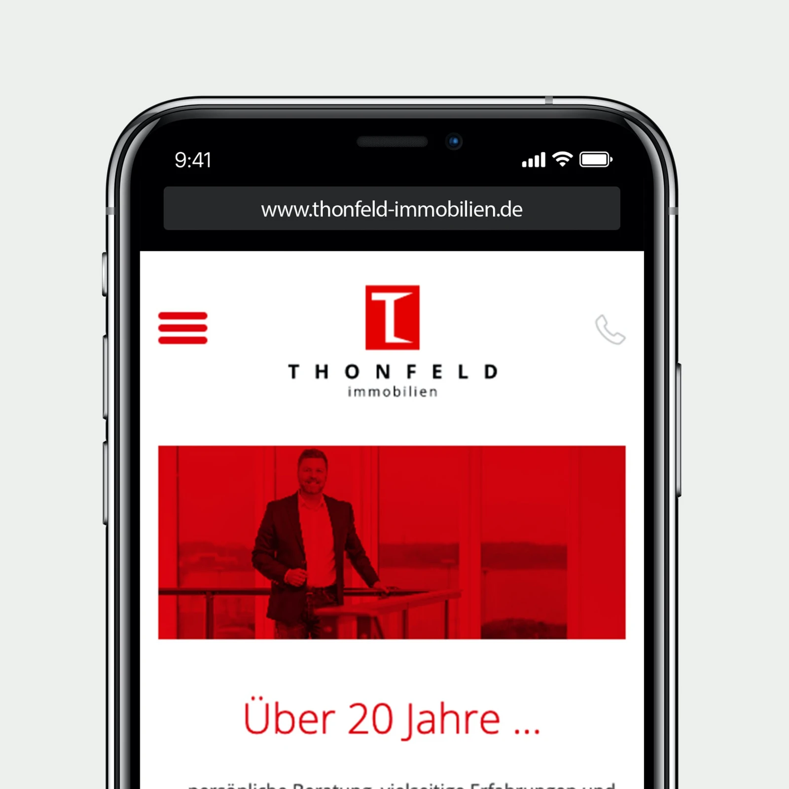 hochzwei_thon_teaser_03.jpg Mobile Ansicht der Website Thonfeld Immobilien