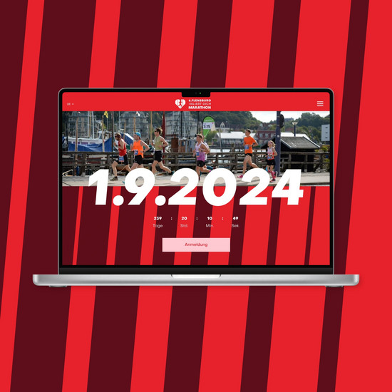 Am 1.9.2024 findet der nächste Flensburger Marathon statt