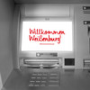 Geldautomat mit weißem Screen