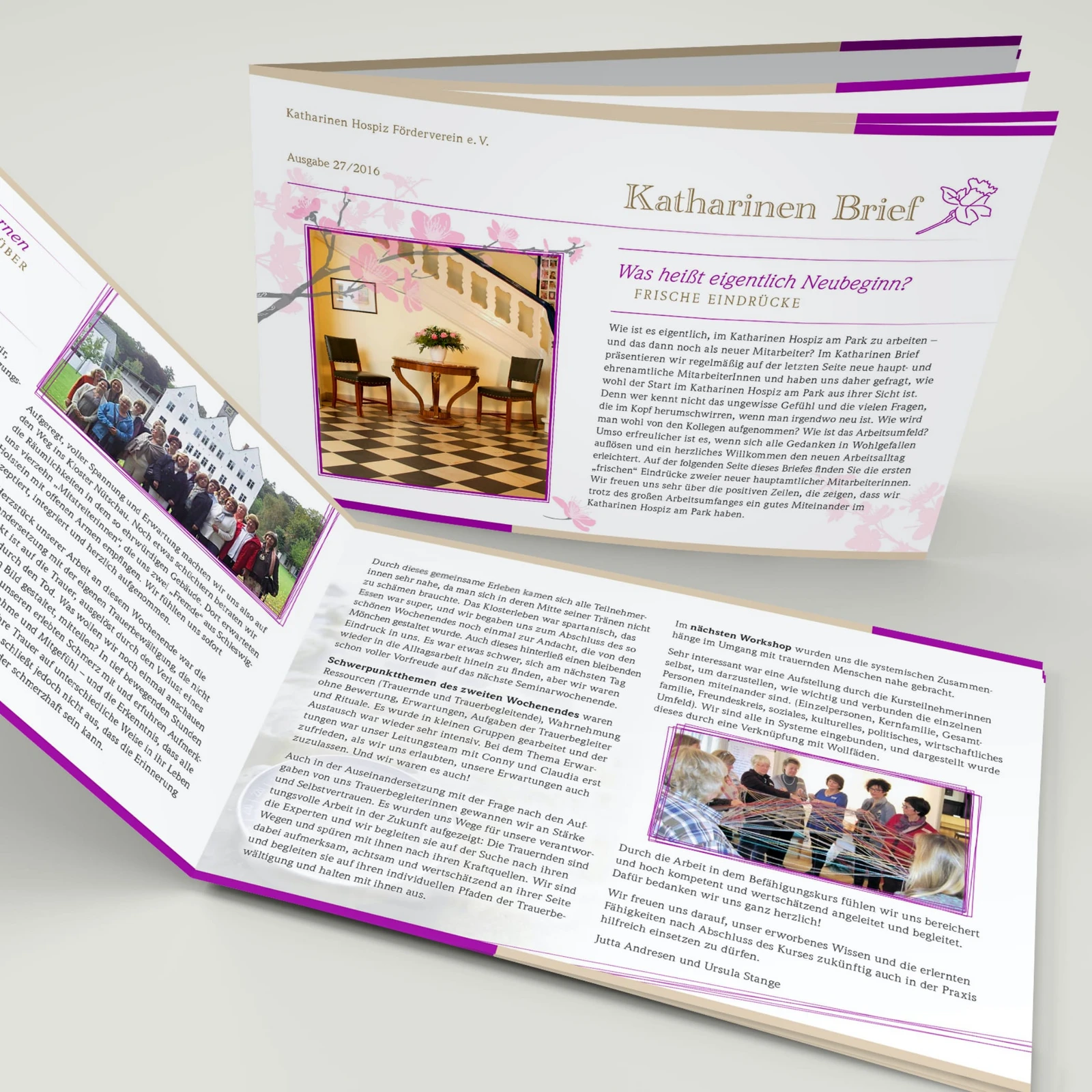 hochzwei_kaho_teaser_01.jpg Der Flyer namens Katharinen Brief vom Katharinen Hospiz