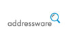 Adressware Logo mit Lupe