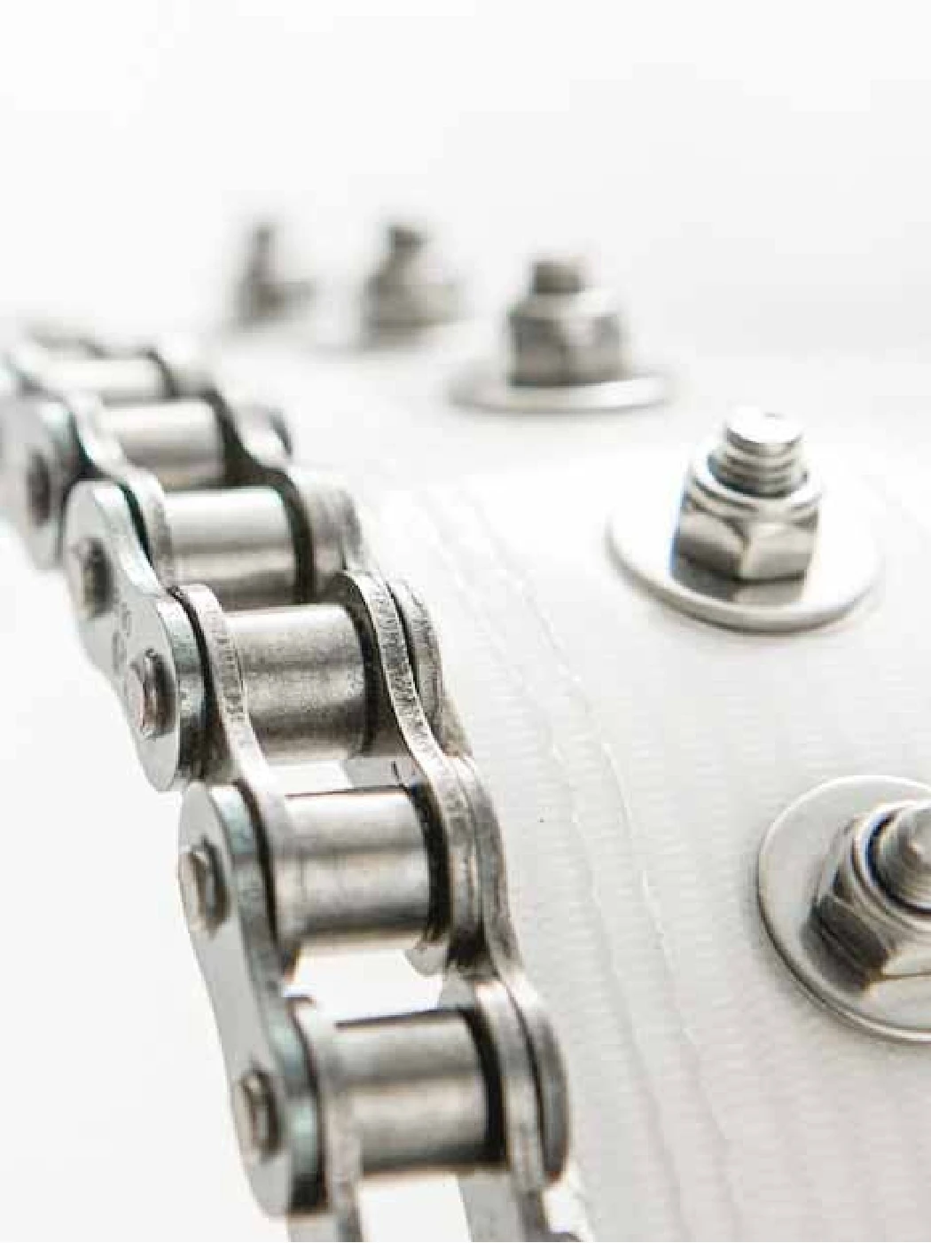 Eine metallische Kette